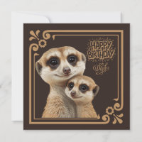 Meerkat Loving Moments Greeting Card