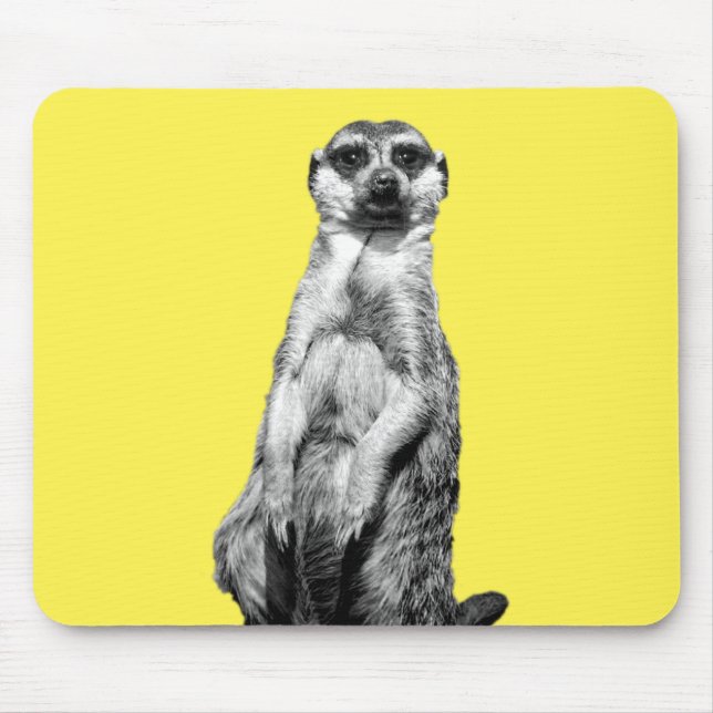 Meerkat Mouse Pad (Front)