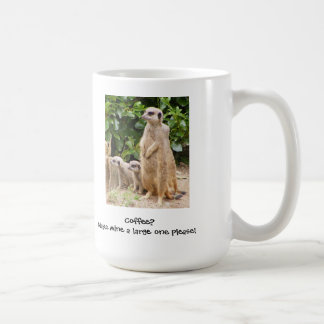 Meerkat mug large one