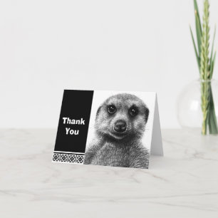 Meerkat Note Card