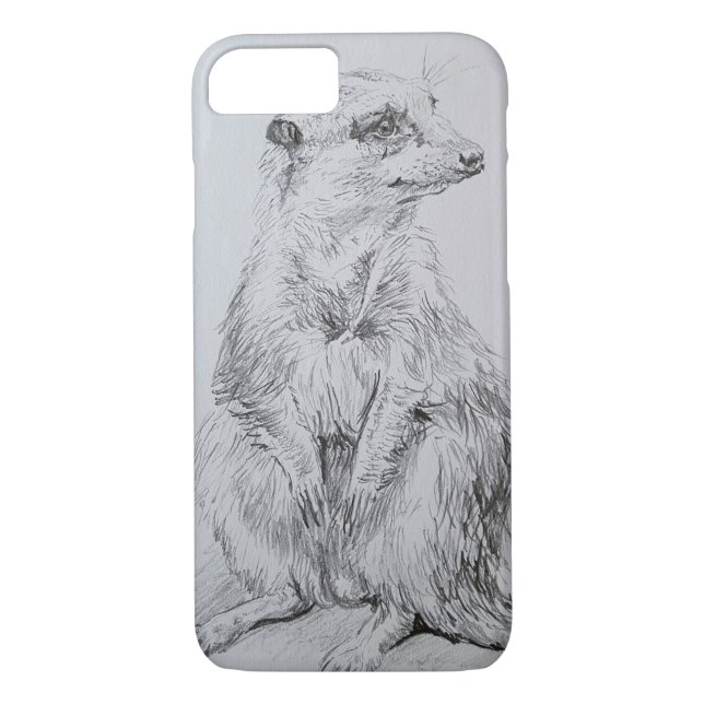 Meerkat on a i-phone 7 case (Back)