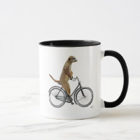 Meerkat on Bicycle