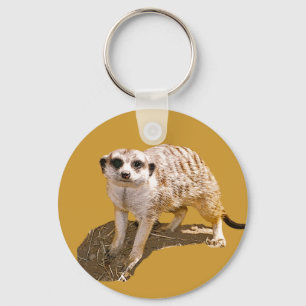 Meerkat Picture Keychain