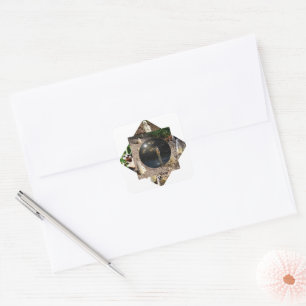 Meerkat Polyscope,  Square Sticker