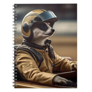 Meerkat Professional Racing Car Driver, Notebook