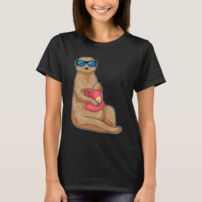 Meerkat Shopping bag T-Shirt (Front)