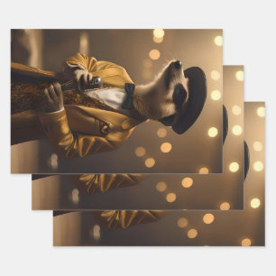 Meerkat Sinatra, Wrapping Paper Sheet