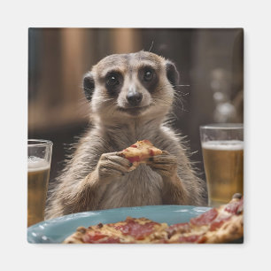 Meerkat Sneaky Lunchtime, Magnet