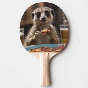 Meerkat Sneaky Lunchtime,  Ping Pong Paddle