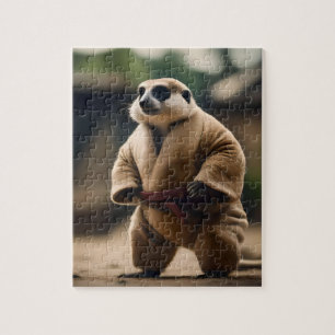 Meerkat Sumo Wrestler, Jigsaw Puzzle