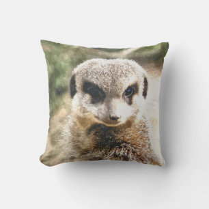 MEERKAT THROW PILLOW