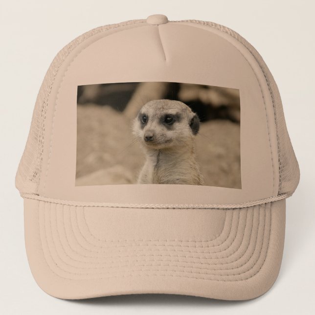 Meerkat Trucker Hat (Front)