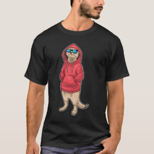 Meerkat Winter Sunglasses T-Shirt
