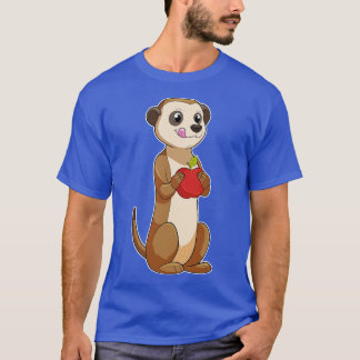 Meerkat with Apple T-Shirt