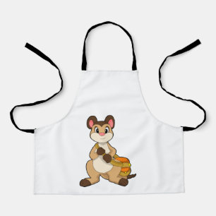 Meerkat with Bag Apron