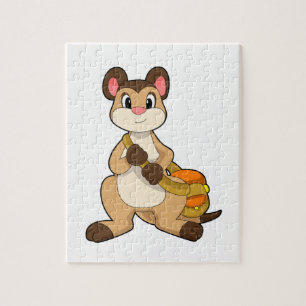 Meerkat with Bag Jigsaw Puzzle