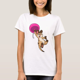 Meerkat with Balloon T-Shirt