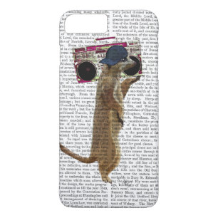 Meerkat with Boom Box Ghetto Blaster 2 Case-Mate iPhone Case
