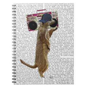 Meerkat with Boom Box Ghetto Blaster 2 Notebook