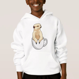 Meerkat with Cup of Coffee