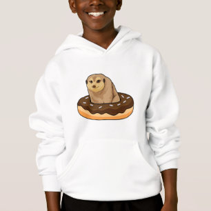 Meerkat with Doughnut