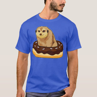 Meerkat with Doughnut 1 T-Shirt