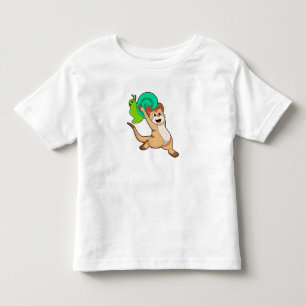 Meerkat with Snail.PNG Toddler T-shirt