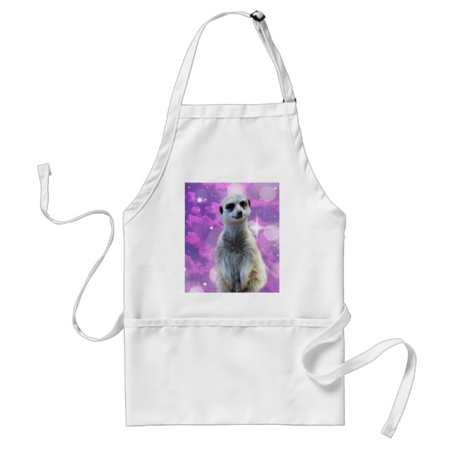 Meerkat With Sparkle, Standard Apron (Front)