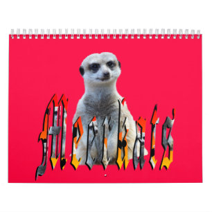 Meerkat With Style USA Holidays 2019, Calendar