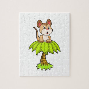 Meerkat with Tree Jigsaw Puzzle