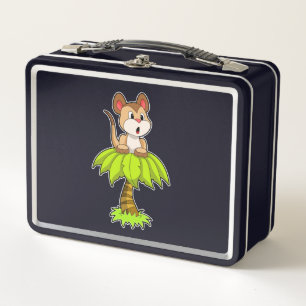 Meerkat with Tree Metal Lunch Box