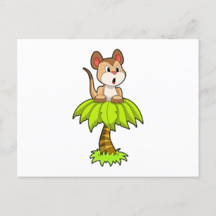 Meerkat with Tree Postcard