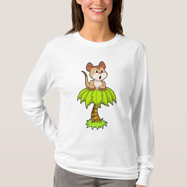 Meerkat with Tree T-Shirt (Front)