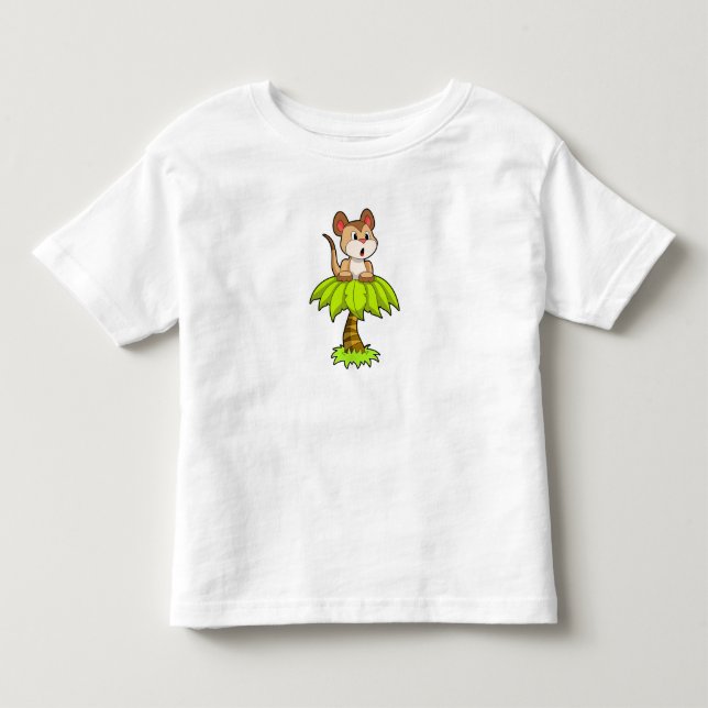 Meerkat with Tree Toddler T-shirt (Front)