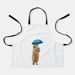 Meerkat with Umbrella Apron