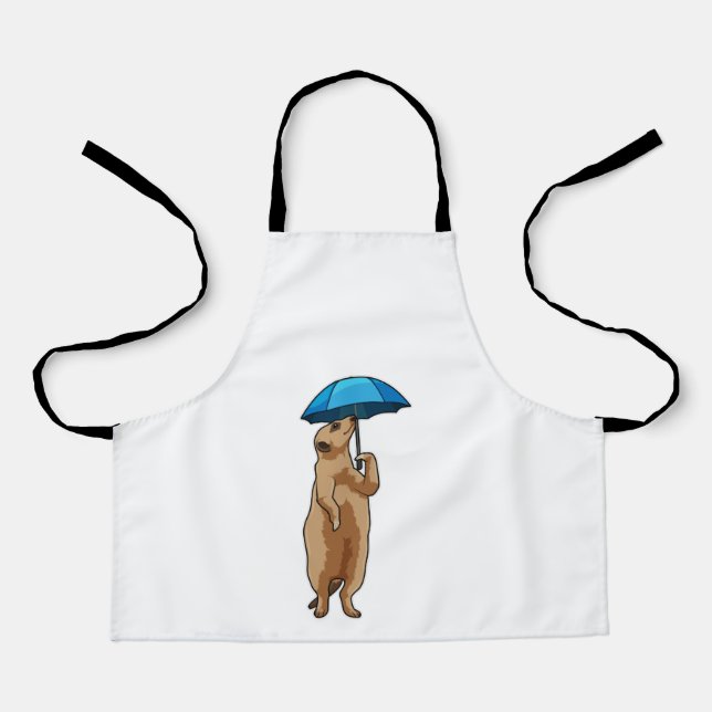 Meerkat with Umbrella Apron (Front)