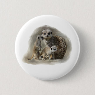 meerkats 2 inch round button