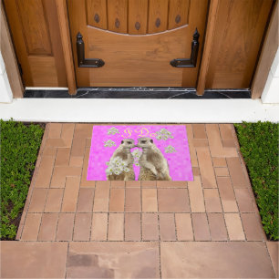 Meerkats I Do Wedding Day, Doormat