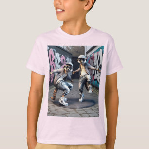 Meerkats in White Sneakers  T-Shirt