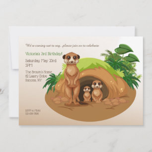 Meerkats invitation