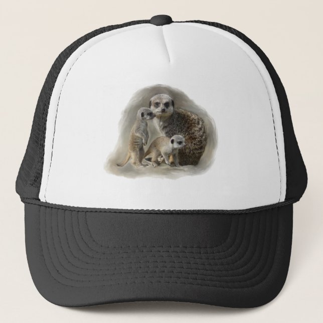 meerkats trucker hat (Front)