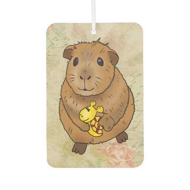 Meerscheinchen und Schnecke Air Freshener (Front)