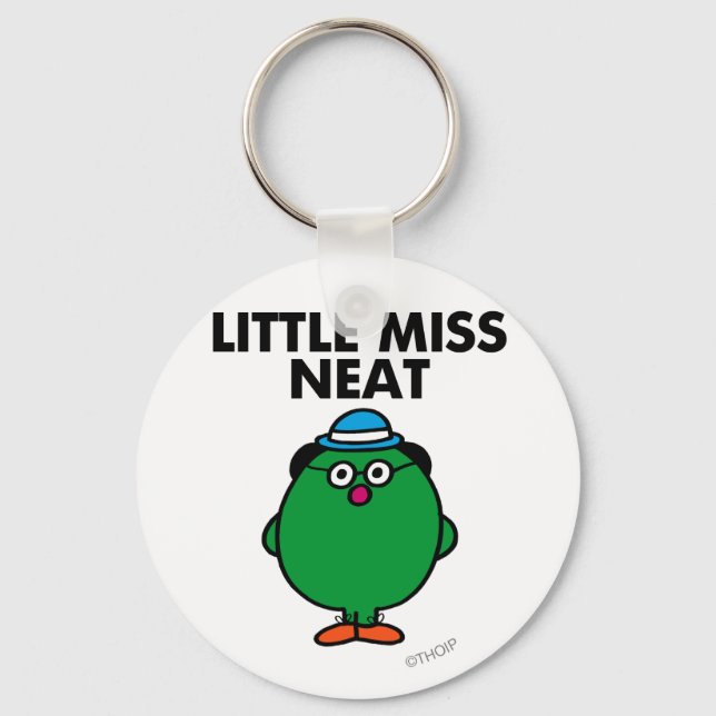 Meet Little Miss Neat Keychain (Front)