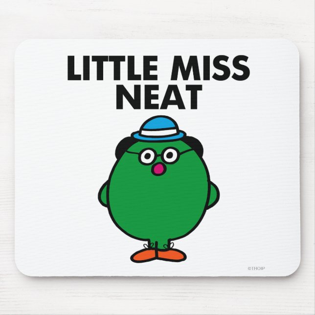 Meet Little Miss Neat Mouse Pad (Front)
