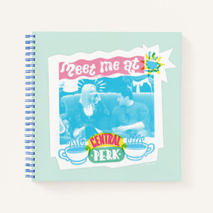 Meet Me at Central Perk Neon Graphic Notebook