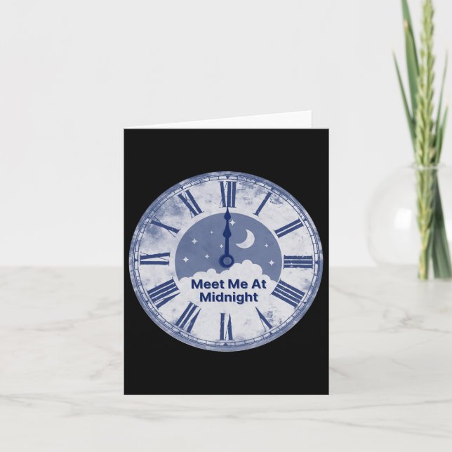 Meet Me At Midnight  Card (Front)