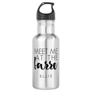 Meet Me at the Barre   Personalized Ballet Quote 532 Ml Water Bottle