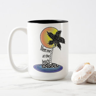 Meet Me at the Beach Coffee Mug