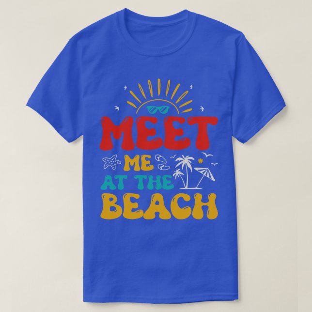 Meet me at the Beach T-Shirt (Design Front)
