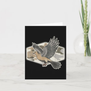 Meet Me At The Dove Field Hunting Season Vintage C Card